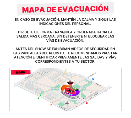 Mapa de Evacuación