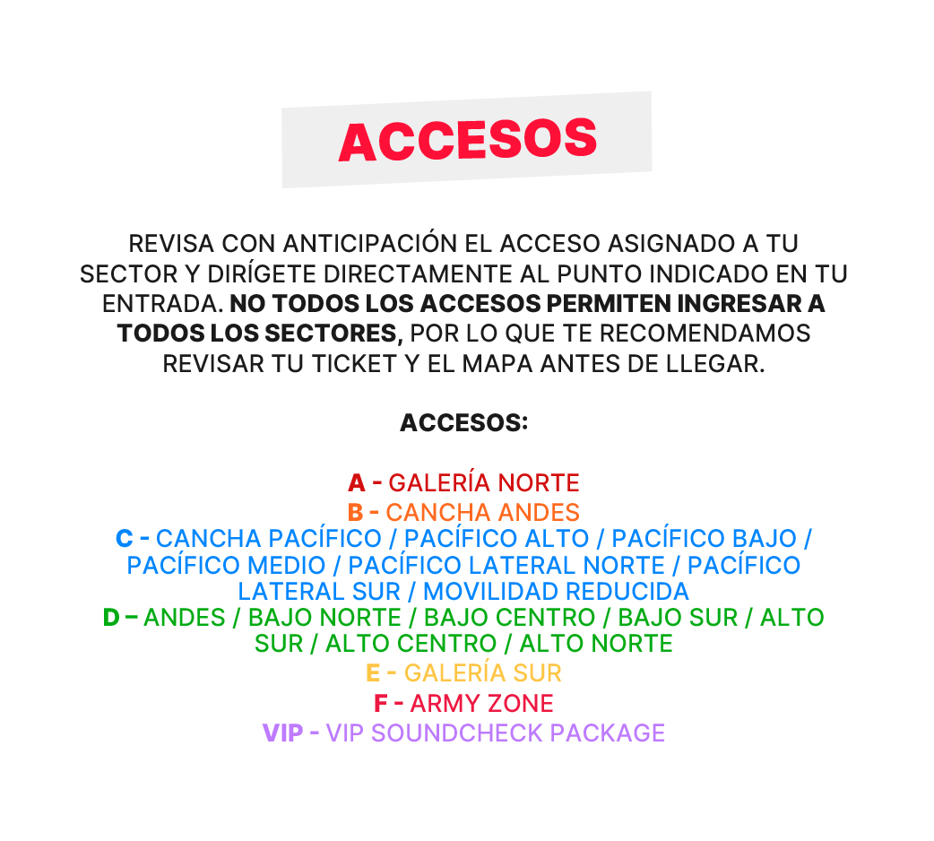Accesos